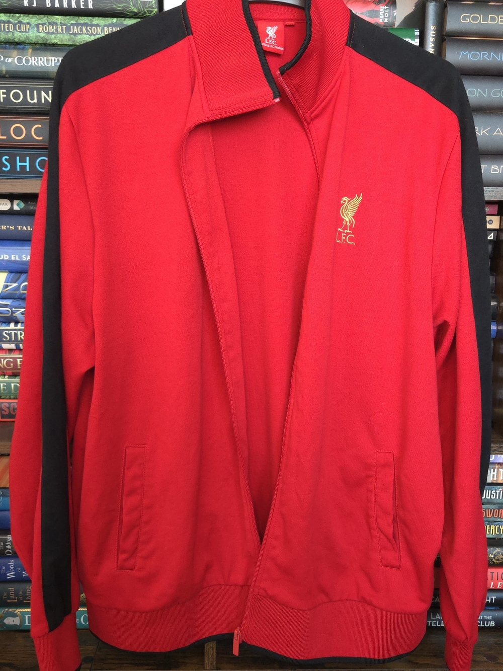 Liverpool Football Club Officially Licensed Zip Up Jacket Men's XXL Soccer LFC